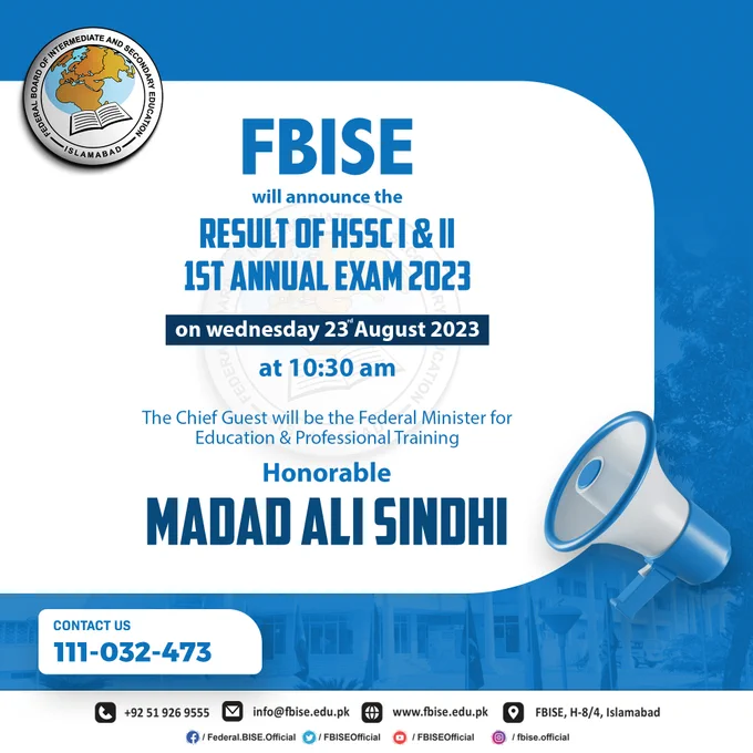 Fbise Result Class 5 2025 Luna Sage